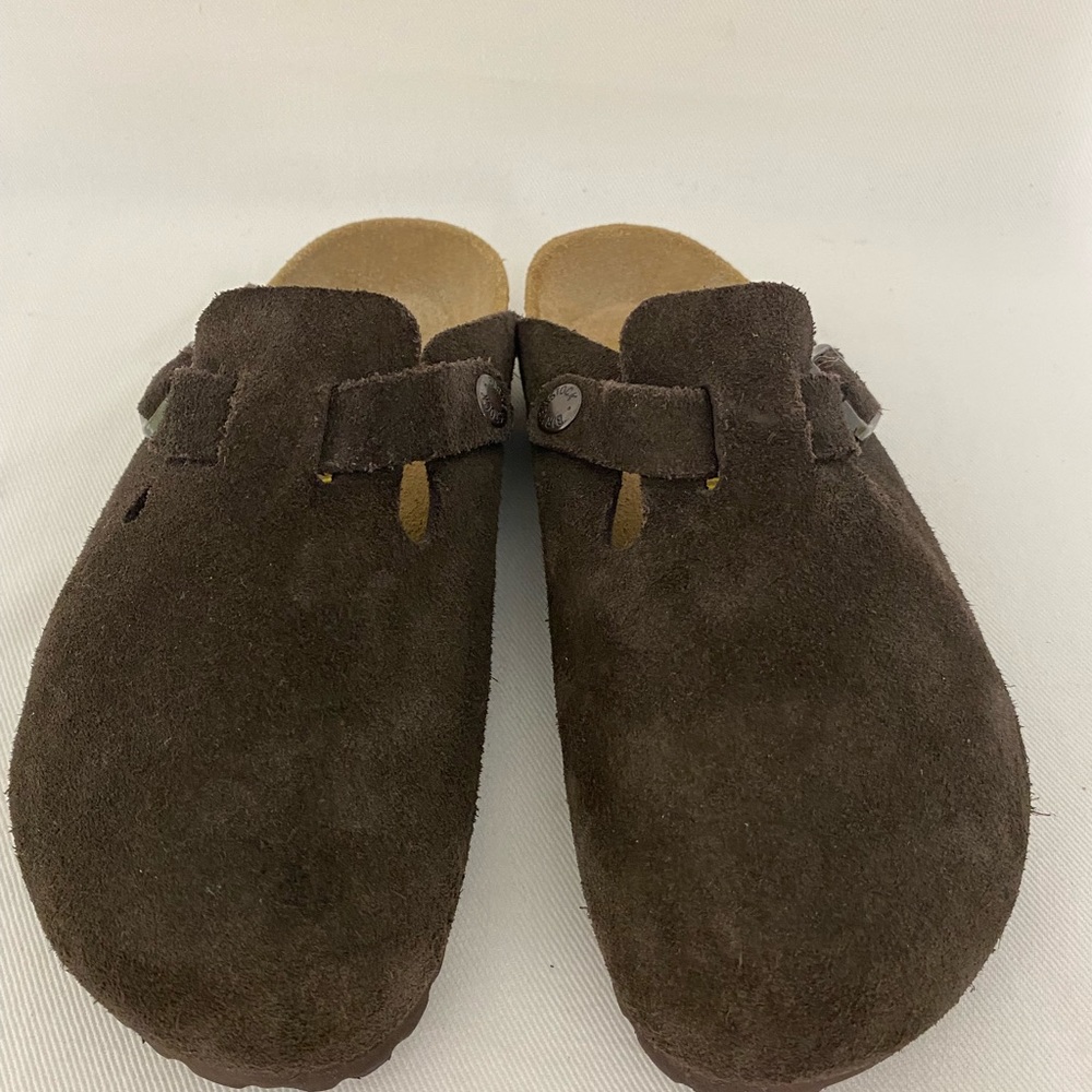 Women’s Birkenstock Suede Boston Clog